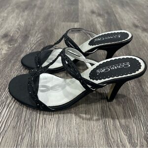 Covergirl Collection NWOT Stacy Shoes Black Heels Size 8 1/2